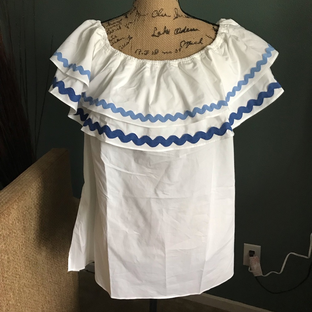 Lane Bryant ruffle top